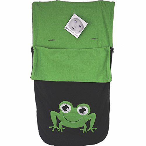 Snuggle Fußsack/COSY TOES kompatibel mit Quinny Buggy Buzz Zapp Extra Moodd Kinderwagen Frosch