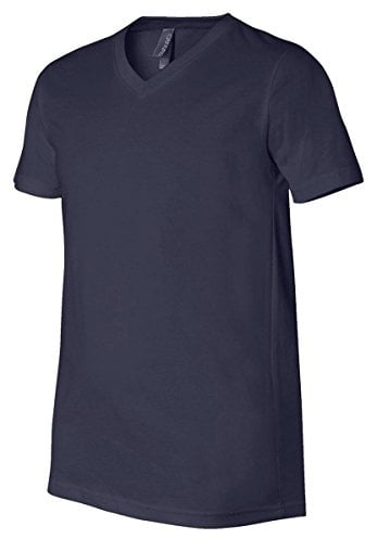 Bella + Canvas Unisex-Adult Jersey Short-Sleeve V-Neck T-Shirt