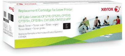 XEROX Original Toner schwarz fuer HP CLJCP1215 CP1515 CP1518 alternativ zu CB540A 2200 Seiten
