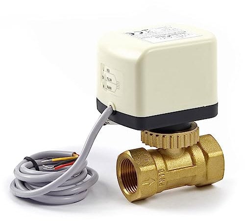 Valvola di zona motorizzata a due vie serie DQ225 230V DN25 33.7mm (1)