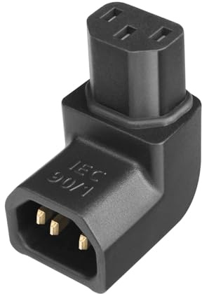 AudioQuest - IEC 90° - 1 rechtwinkliger Adapter