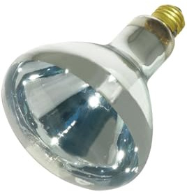 Satco S4999 Medium Light Bulb in Bronze/Dark Finish, 6.50 inches, 1 Count (Pack of 1), Clear Heat