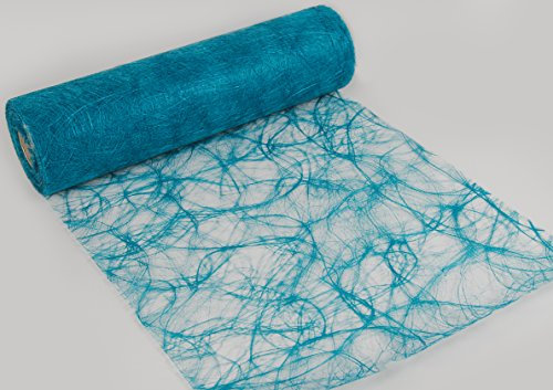 Unbekannt Sizoweb Tischband türkis blau 25m x 30cm Vlies Hochzeit besondere Anlässe
