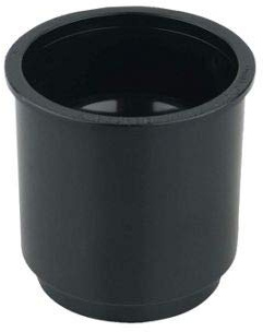 Genuine Wavin OSMA Roundline Downpipe Pipe Connector Black 0T024b (Branded and Stamped OSMA 0T024)