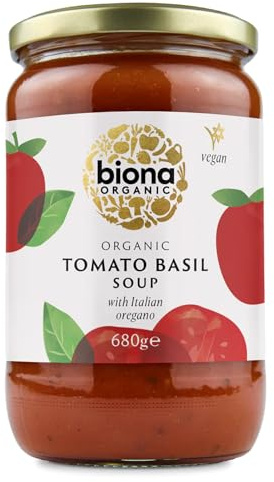 Biona Organic Tomato Basil Soup, 680g
