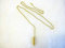 Penbrice Interiors Brass Cord Pull with Metal Chain Light & fan Gold Colour Bathroom Weight