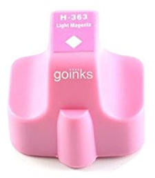 Go Inks 1 Light Magenta Ink Cartridge to Replace HP 363LM (XL Capacity) Compatible/Non-OEM for HP Photosmart Printers