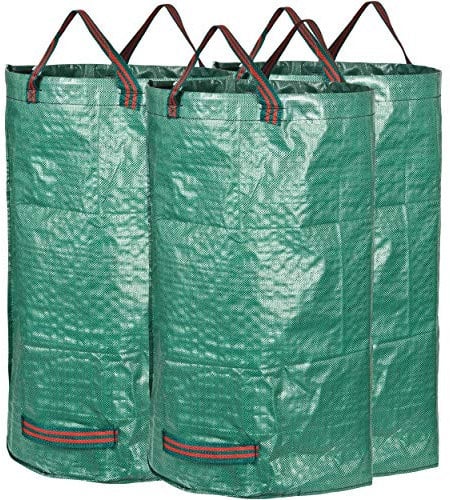 GardenMate Gartensack aus robustem Polypropylen-Gewebe (PP) 150gsm, 120l, 3 Stück
