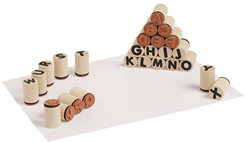 SUNNYSUE 200-33 - Holzstempel ABC, 26-teilig