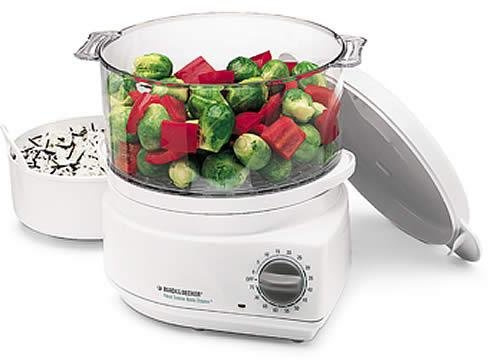 Black & Decker and HS800 Handy Steamer Plus Food Rice Cooker