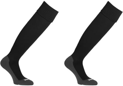 uhlsport TEAM PRO ESSENTIAL Stutzen-Strümpfe, Fußball-Socken für Herren, Damen & Kinder, Fußball-Stutzen für Schienbeinschoner