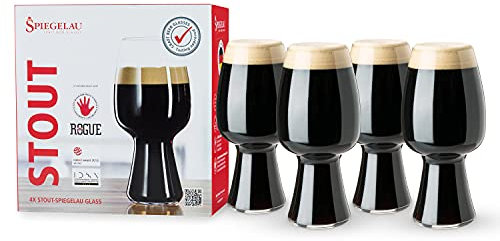 Spiegelau & Nachtmann, verre en cristal, verres à bière artisanaux., transparent, 4 verres