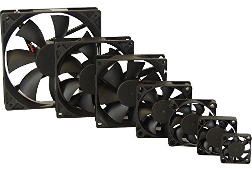 Titan TFD-8025M12B Lüfter, 80 x 80 x 25 mm schwarz