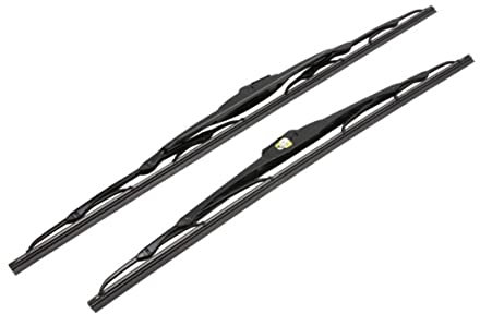 VALEO Silencio Escobilla - VM209 - Kit de Escobillas de Limpiaparabrisas Convencionales Originales Óptimas con Spoiler - 575mm/500mm - Delanteras - Juego de 2 Escobillas - 574254