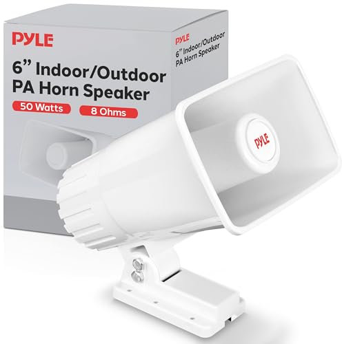 PyleHome PHSP4 - Altavoz de megafonía (15,24 cm, 50 W)