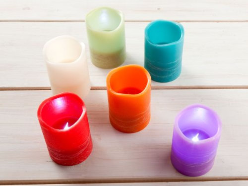 BRANDANI 55137 Rotondo Multicolore 12pezzo(i) Candela di Cera