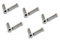 qfix Rohrniete Set 10-Fach, Innen 2mm, Außen 3mm, Länge 10mm, DIN 7340 Typ B (Hohlniete, Buchse)