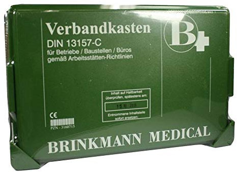 Verbandkasten für Betriebe DIN 13157-C Kunststoff