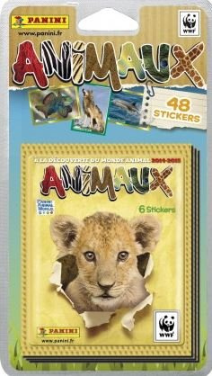 ANIMAUX PANINI 48 STICKERS