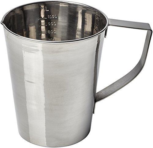 Martin 300.20.410 Measuring Jug 1 Litre Stainless Steel