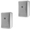 JBL Professional CONTROL 28-1-WH wall-mounted indoor, outdoor speaker, broad sound coverage, 8 inch, 120 watt at 8Ω, high output background, foreground weatherproof speaker. Sold as a Pair. White.