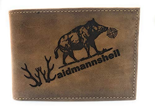 Greenburry Vintage Forest WMH02 Leder Geldbörse braun