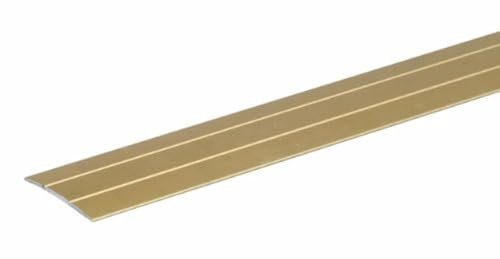 GAH-Alberts 491512 Barre de seuil | autoadhésive | aluminium, couleur sable, anodisée | 900 x 38 mm