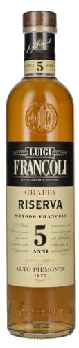 Luigi Francoli Grappa del Piemonte Riserva 5 Anni 41,5% Vol. 0,7l