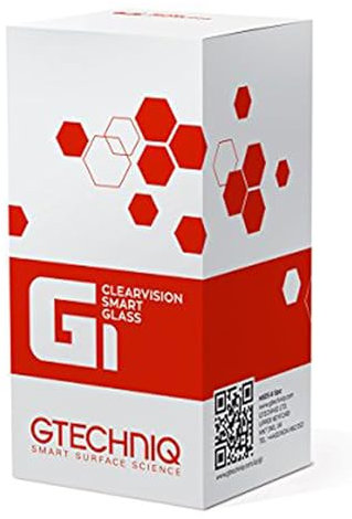 Gtechniq Auto G1 ClearVision Smart Glass for Cars, Repels Water off Glass and Windscreens, Easy to Use, Lasts up to 20,000 Miles, 15ml
