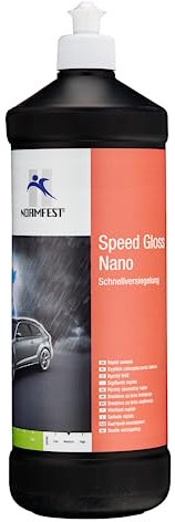 Normfest Speed Gloss Nano – Schnellversiegelung mit Carnaubawachs, verleiht brillanten Tiefenglanz & langanhaltenden Lackschutz, wasserlos anwendbar, silikon- & lösungsmittelfrei – 1 Liter