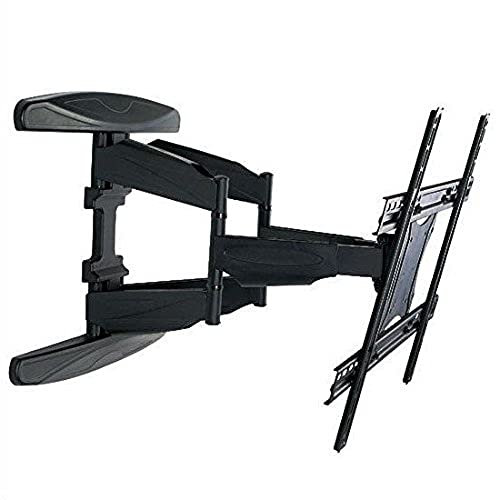 Techly 308886 Supporto a Muro Ultra Slim per TV LED LCD 40-80 Full Motion Nero Nero