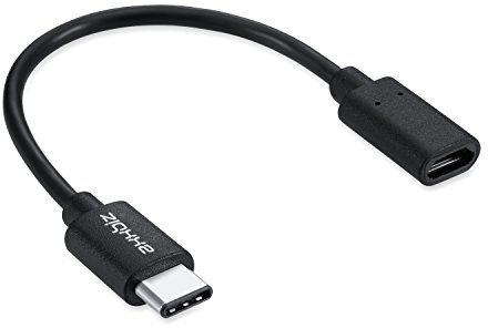Axxbiz C005B Câble USB C vers Micro USB - Type-C USB 2.0 (Mâle) to Micro USB (Femelle) - 56K Résistance pour alimentation USB par défaut - 15cm - Noir