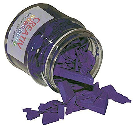 CREATIV DISCOUNT ® Candela Kerzen-Färbewachs, 20g, Lila