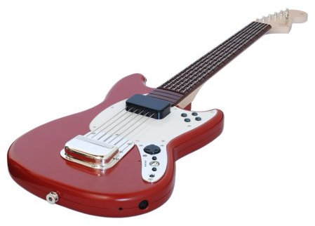 Gitarre MC Rock Band 3 Fender Mustang Guitar Controller red