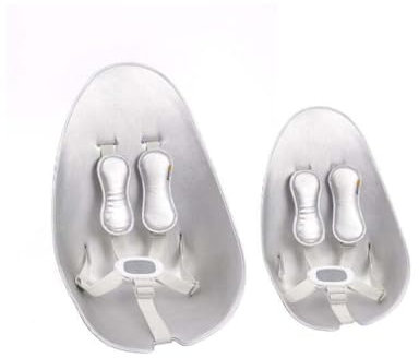 Bloom 4895165302689 Hochstuhl Starterkit Lunar, silber