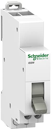 Schneider Electric A9E18070 Control de circuito eléctrico - 1 NA + NC - Conmutador 2 posic. - 20 A - 250 V