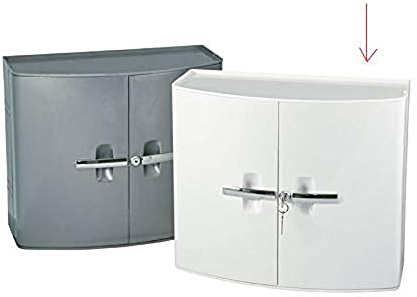 LEINA-WERKE 22072 Sani Cab Kunststoff Verbandschrank mit DIN 13169, Weiß