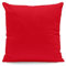 Hans-Textil-Shop Kissenbezug 40x40 cm Uni Rot Baumwolle Dekokissen Kissenhülle Couchkissen Sofakissen Deko Reißverschluss