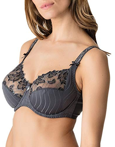 Primadonna Deauville Full Cup Wired Bra (30H, Winter Grey)