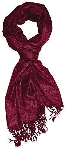 Lorenzo Cana Designer Pashmina hochwertiger Marken-Schal jacquard gewebtes Paisley Muster 60 x 200 cm Viskose harmonische Farben Schaltuch Schal Tuch
