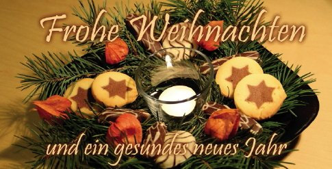 Weihnachtskarten DIN Lang mit Umschläge 10 Stück, 300g/m² Karton, Grußkarten, Klappkarten, Weihnachten, Weihnachtskarte “ Frohe Weihnachten und ein gesundes neues Jahr “