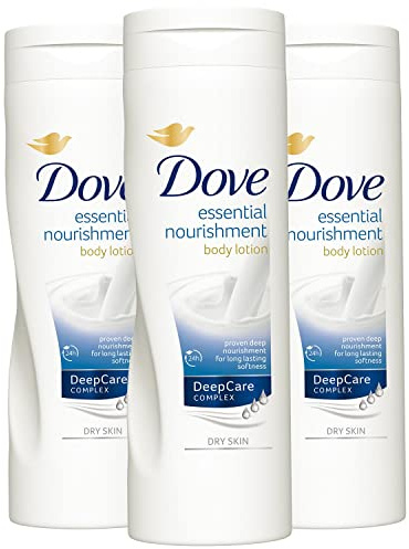 Dove Essential Nourishment Body Lotion 250 ml - Pack of 3