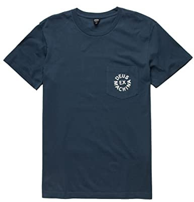 Deus Ex Machina Deus Logo Tee T-Shirt Navy Navy S