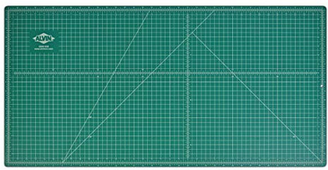 ALVIN GBM Self-Healing Cutting Mat 18 x 36 inch | Double-Sided Green/Black | 5-Layer Gridded Surface for Arts, Crafts and Sewing - Model GBM1836