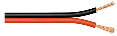 Goobay 15023 cable de audio 100 m Negro, Rojo - Cables de audio (100 m, Negro, Rojo)
