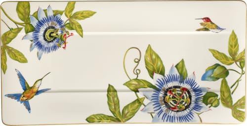 Villeroy & Boch 10-3514-2580 Amazonia Assiette à Dessert Porcelaine Vert 33 x 44,4 x 4,2 cm