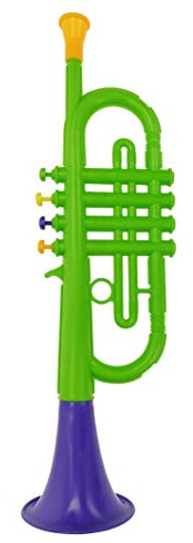 REIG Trompete, 4 Noten, Musik, groß, Kunststoff, Kind