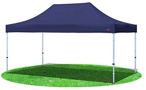 Faltpavillon 3x4,5 Meter Prof. Plus+ ohne Seiten Blau