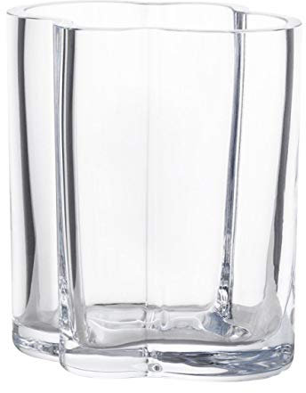 TIVOLI by Normann Copenhagen - Window - Vase/Blumenvase/Glasvase - Mundgeblasenen Glas - Klar - H: 14 x W: 13 x D: 10 cm