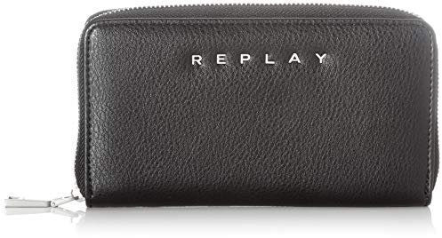 Replay Damen Fw5212.000.a0132d Geldbörse Schwarz (Black)
